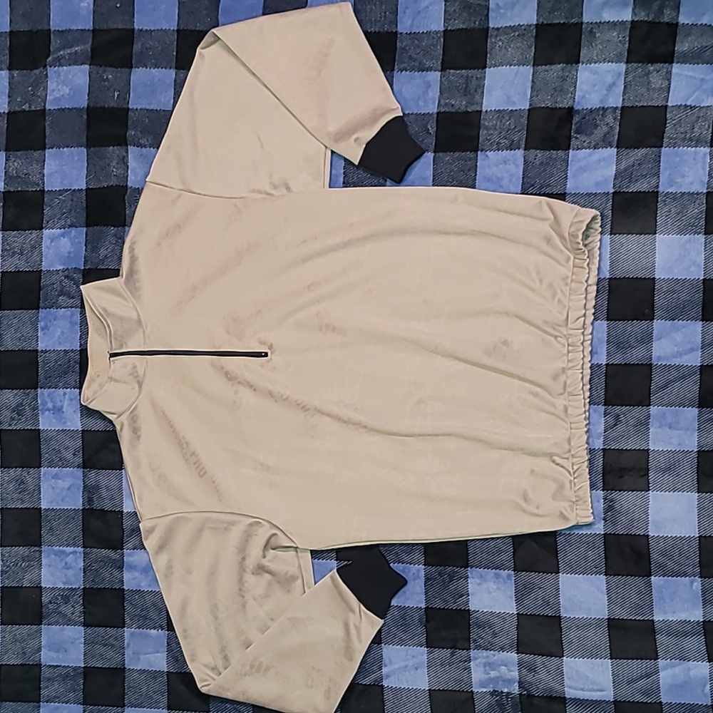 Vintage. Made in USA. Cabela's. ScentPRO. 1/4 Zip pullover. Men's size Large.